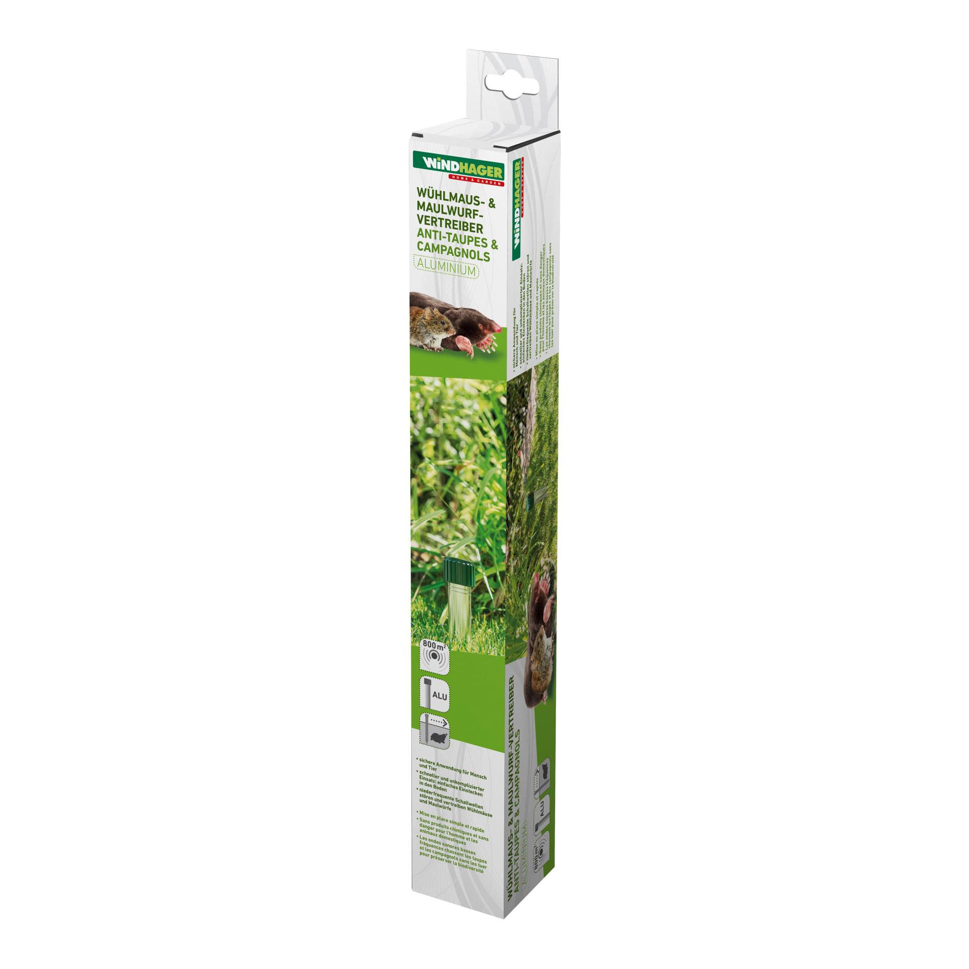 Wühlmaus- & Maulwurf-Vertreiber Aluminium - Produktbild 3