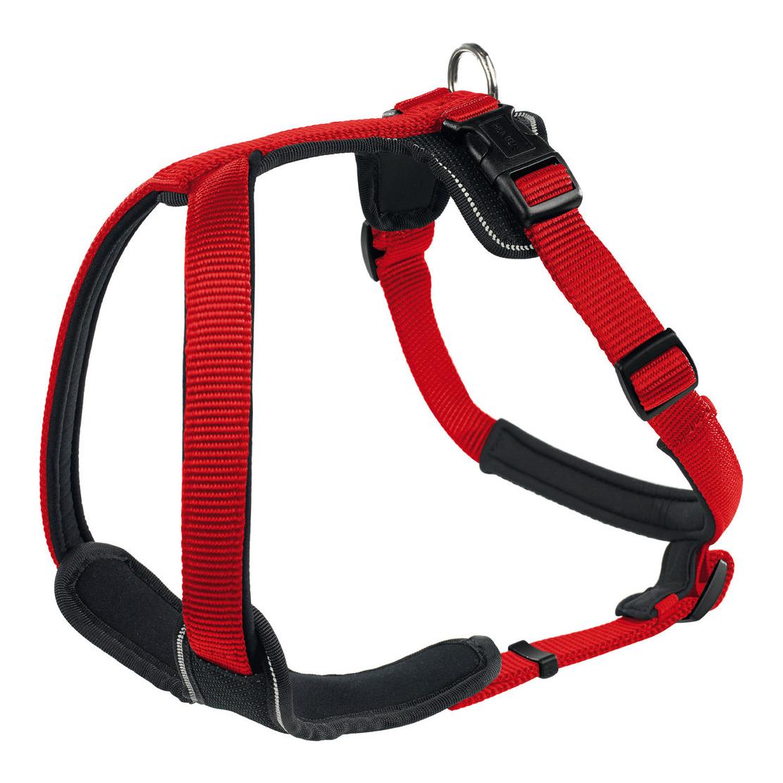 Geschirr Neopren/Nylon - rot/schwarz - Produktbild 1