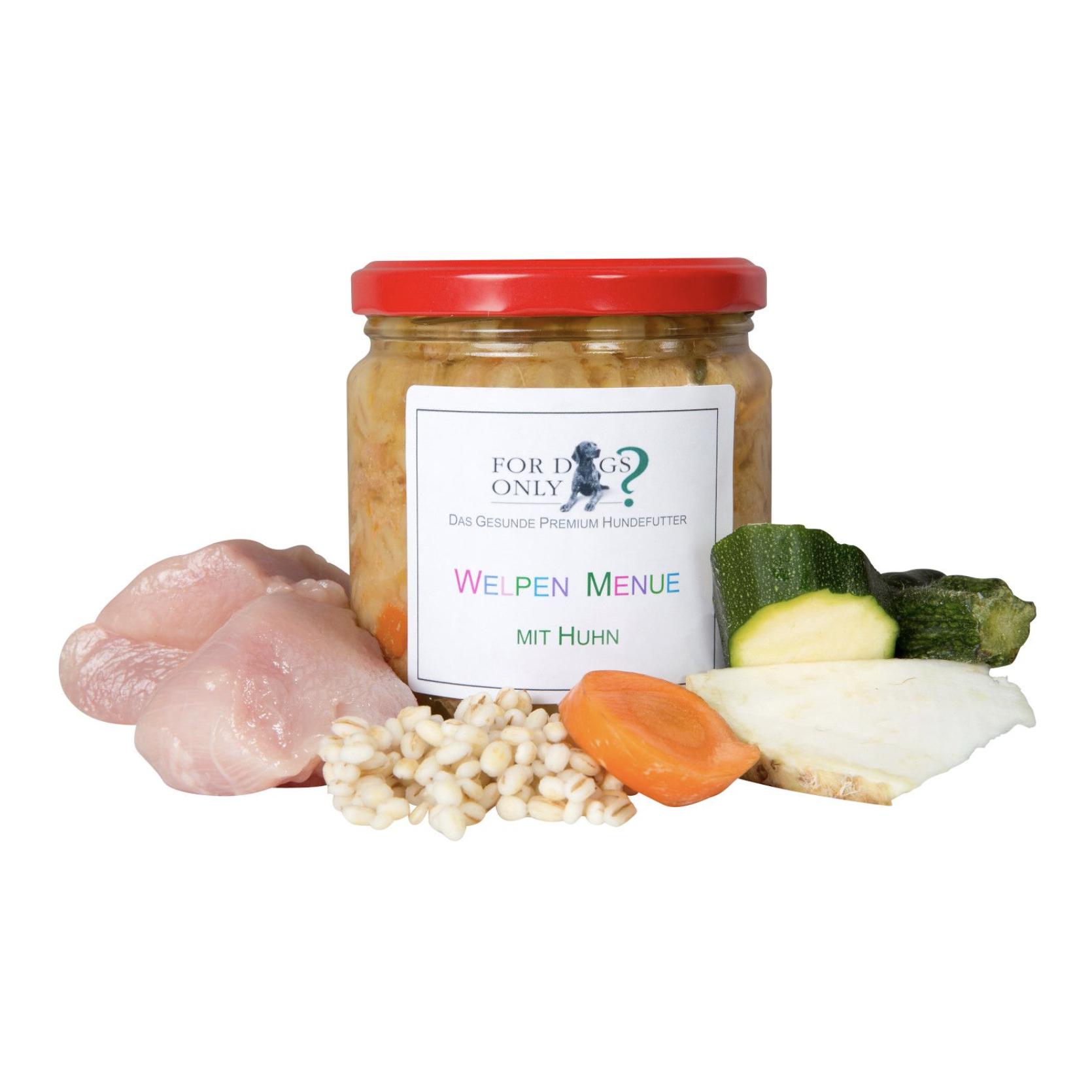 Premium Hundefutter Welpenmenue - Produktbild 1