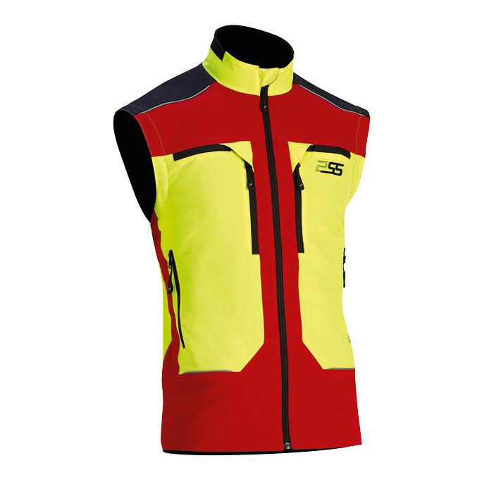 X-treme Vario Funktionsjacke - rot/gelb - Produktbild 5