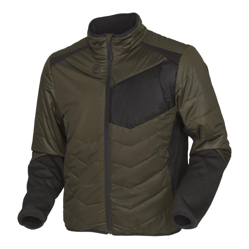 Heizjacke - willow green/black - Produktbild 1