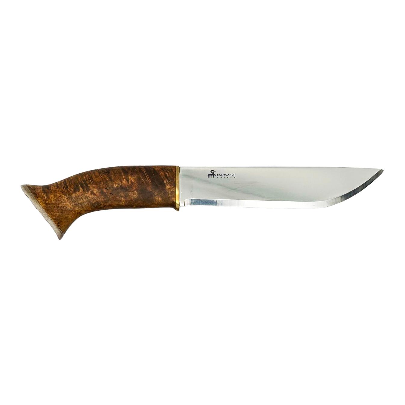 Pessinki 12c27 - Jagd/Outdoormesser mit Lederscheide - Produktbild 1
