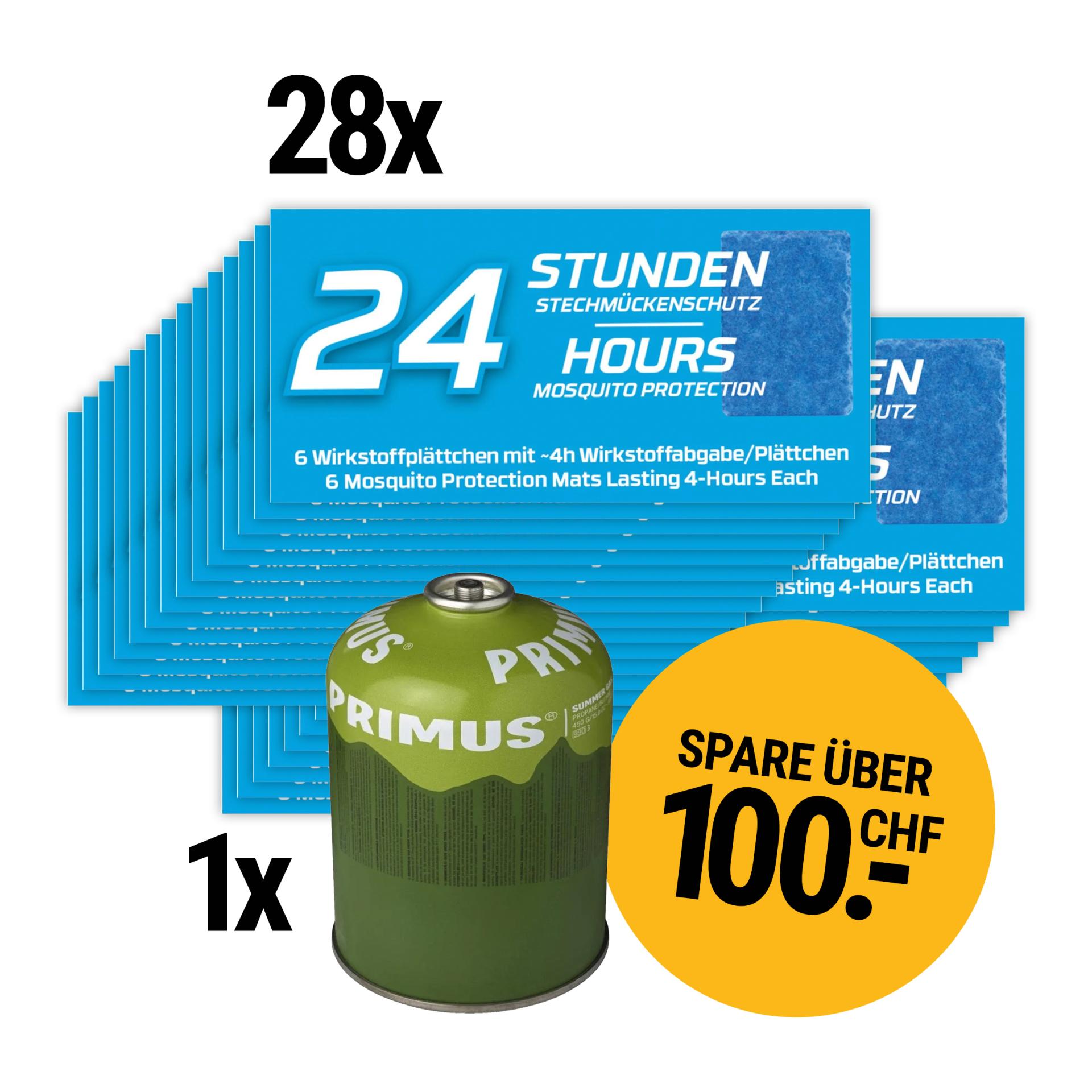 3 Monate Mückenschutz Nachfüllpack für Backpacker - Produktbild 1