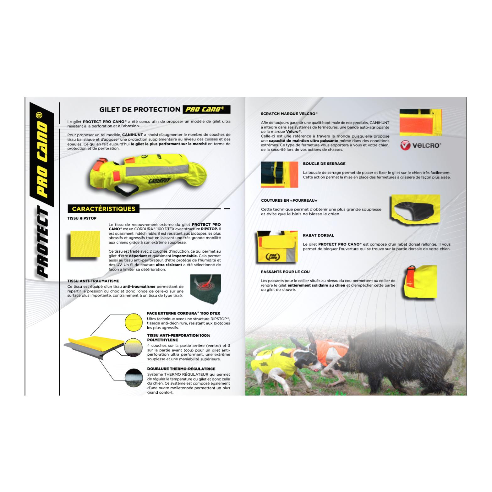 Hundeschutzweste Protect Pro Cano - Produktbild 4