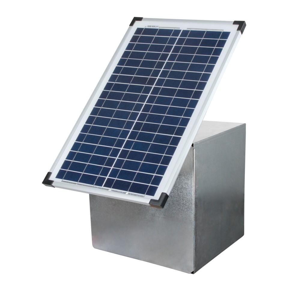 Solarmodul inkl. Halterung für Geräte mit Buchse - Produktbild 2