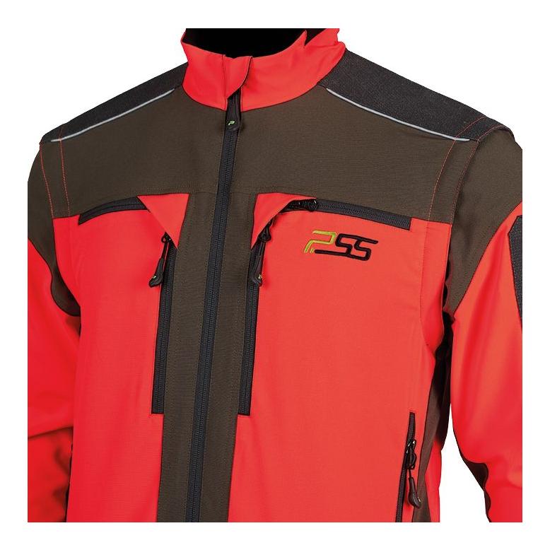 X-treme Vario Funktionsjacke grün / neonrot - Produktbild 4