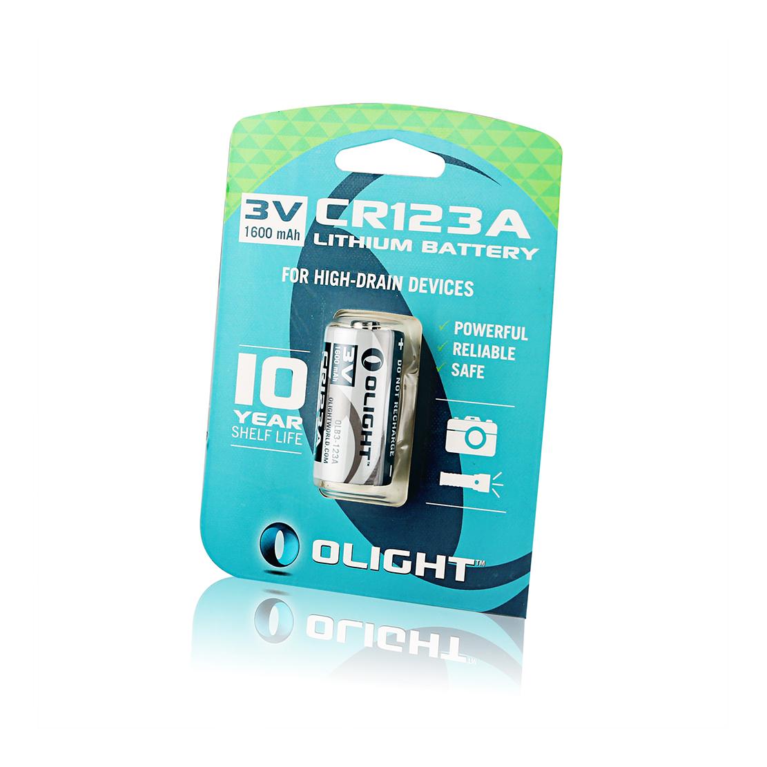 CR123A 1600mAh Batterie - Grau - Produktbild 4