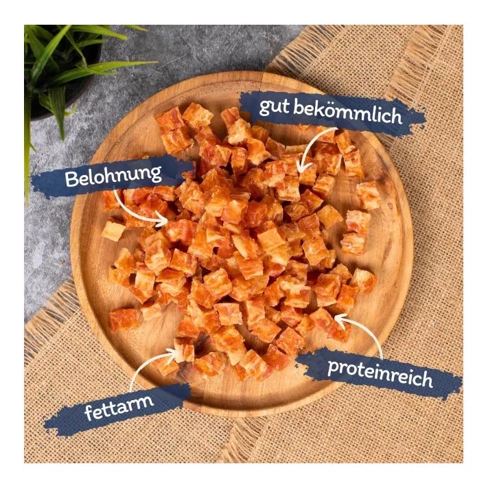 Hühnerfleischwürfel mit Fisch - Produktbild 3