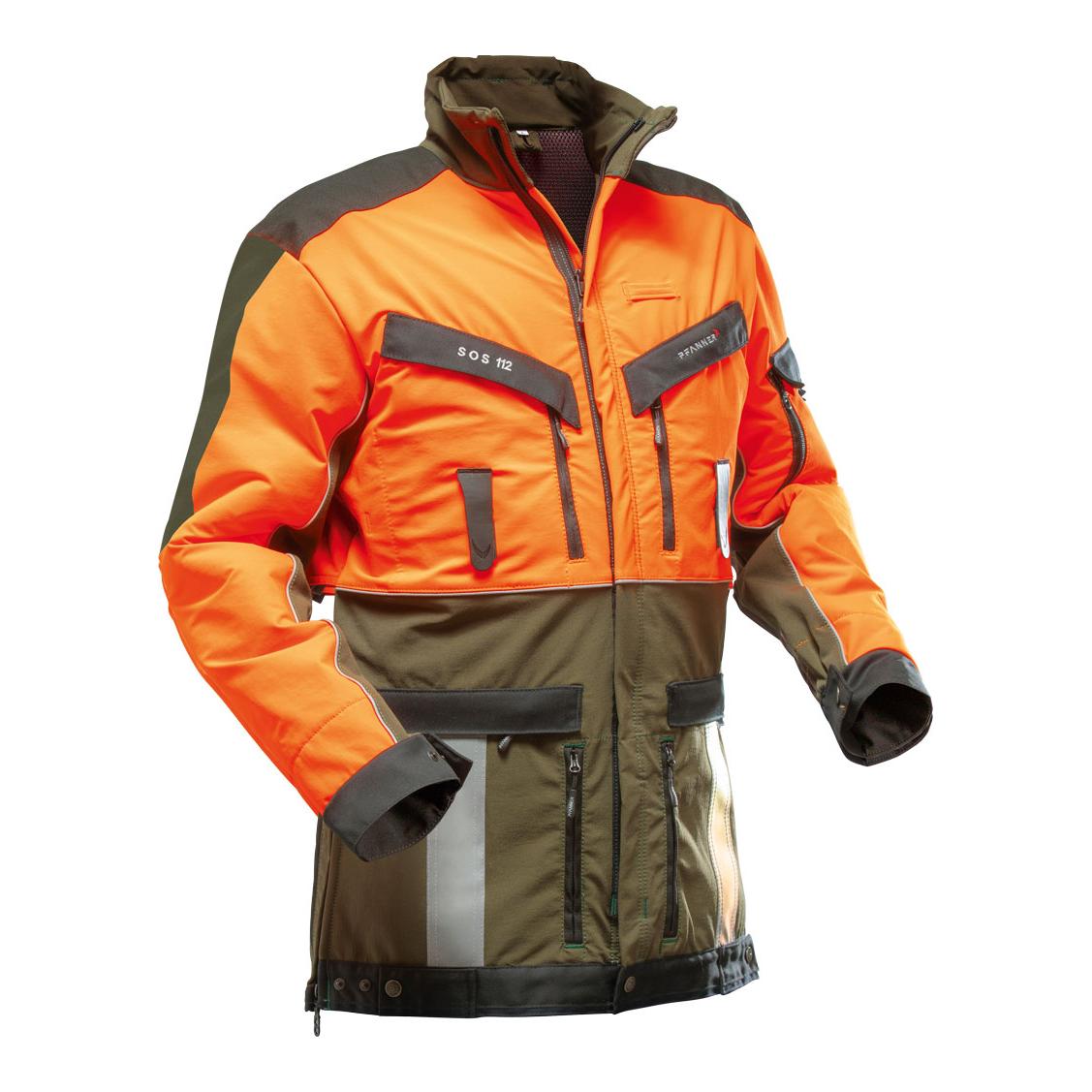 Waldgrün/Leuchtorange