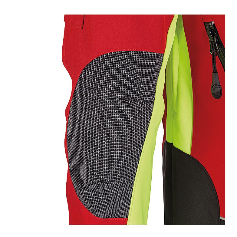 X-treme Shell Softshelljacke - rot/gelb - Produktbild 3