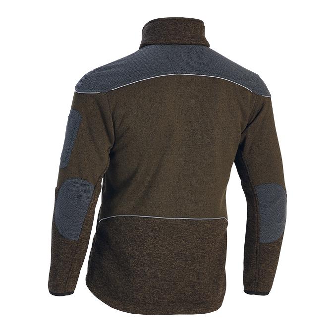 X-treme Arctic Faserstrickjacke - grün melange - Produktbild 3