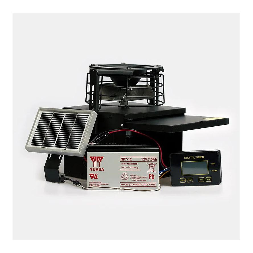 Solar Panel 1,5 W (mit Halterung & 2m Kabel) - Produktbild 4