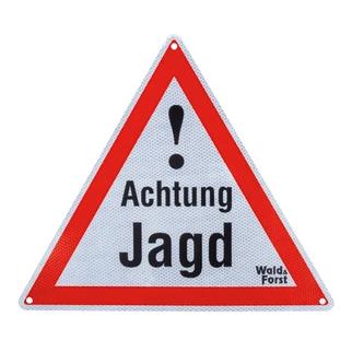 Warnschild – Achtung Jagd - Produktbild 1