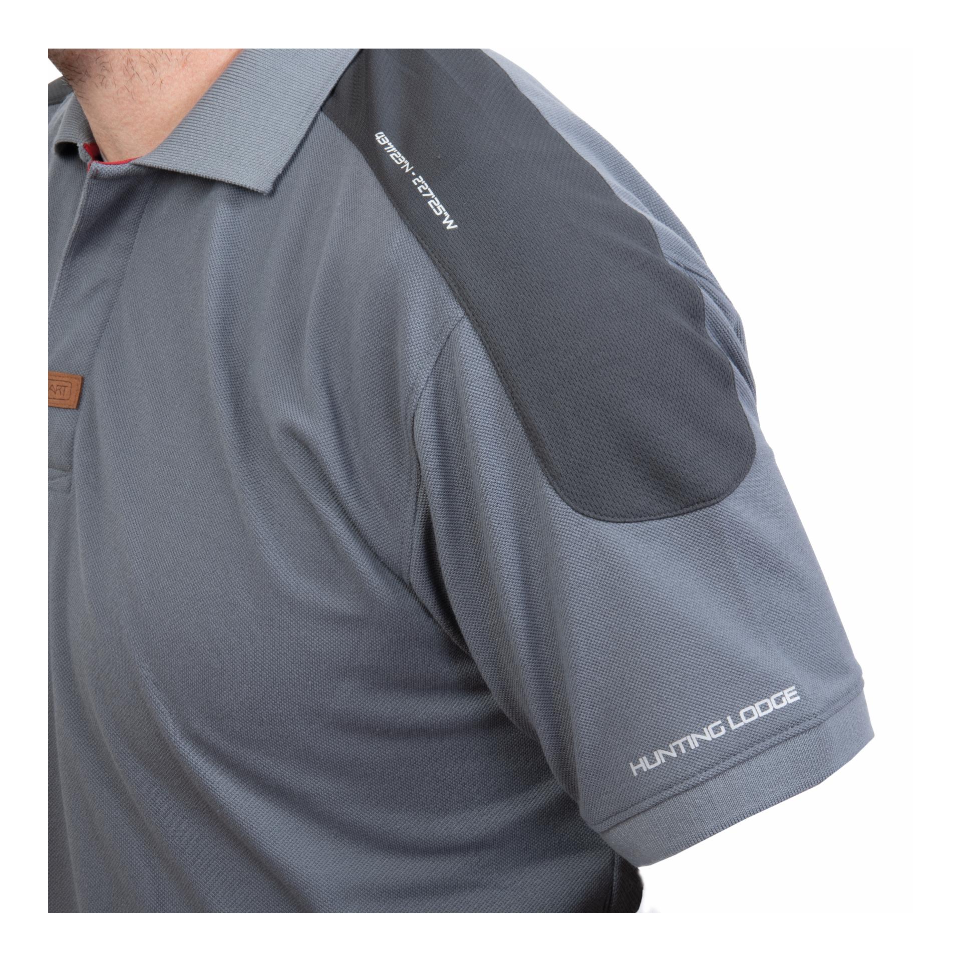 Polo-Shirt SAGA Herren - Grau - Produktbild 3