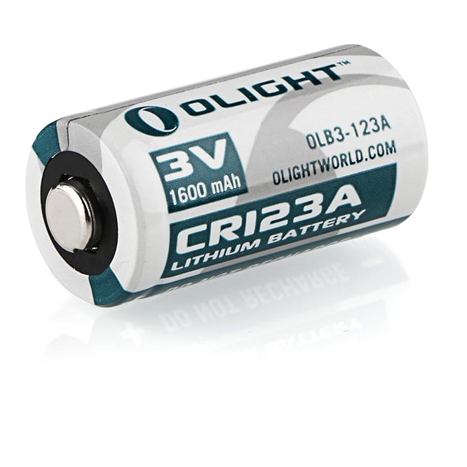 CR123A 1600mAh Batterie - Grau - Produktbild 1