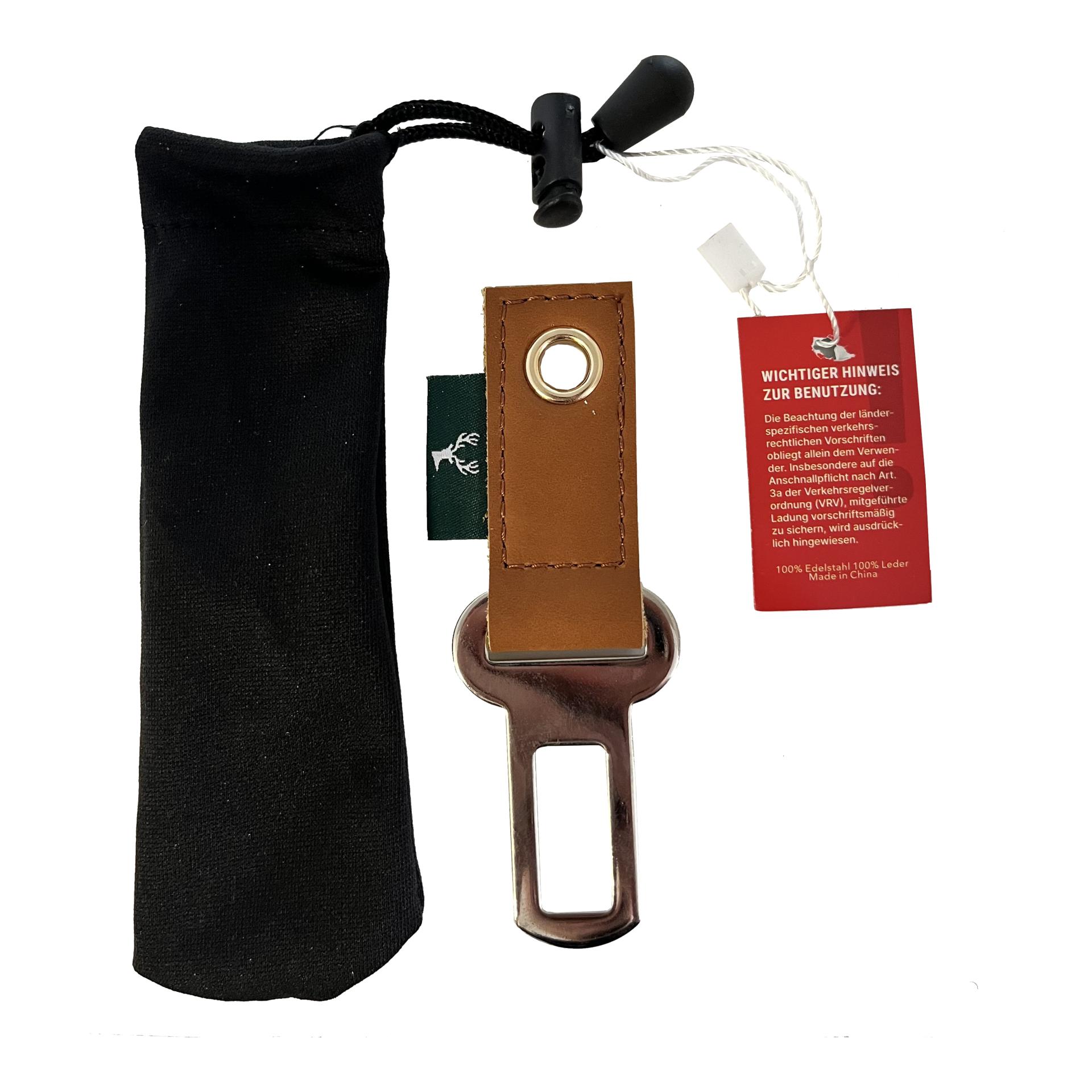 Gurtstecker mit Beuteltasche - Produktbild 1