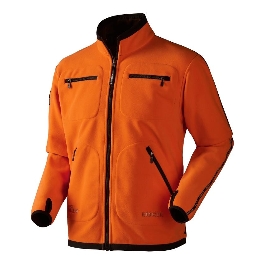 Kamko Fleecejacke wendbar - Hunting Green/Orange Blaze - Produktbild 4