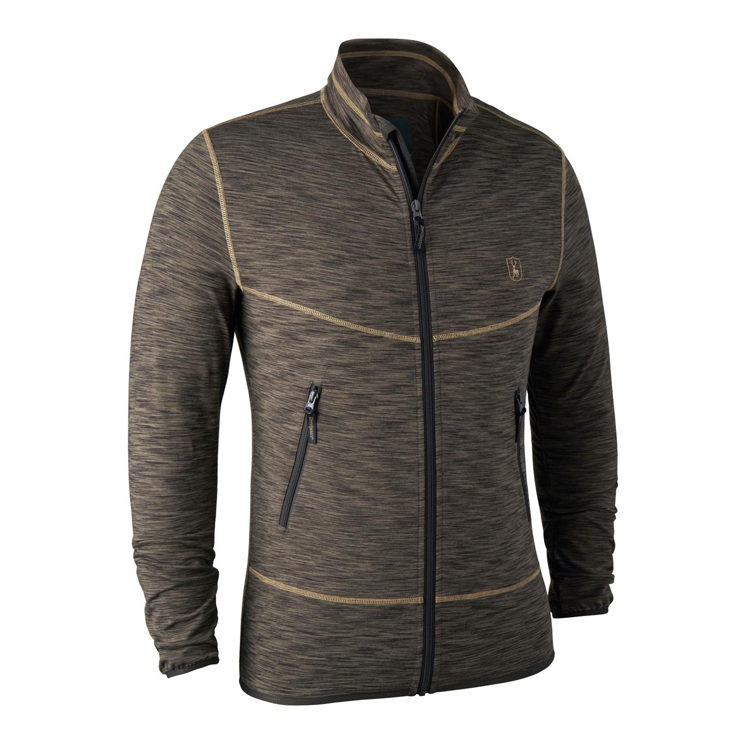 Norden Insulated Fleecejacke - braun/meliert - Produktbild 1