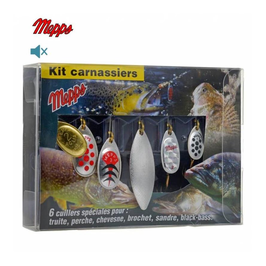 Raubfisch-Spinnerset - Produktbild 1