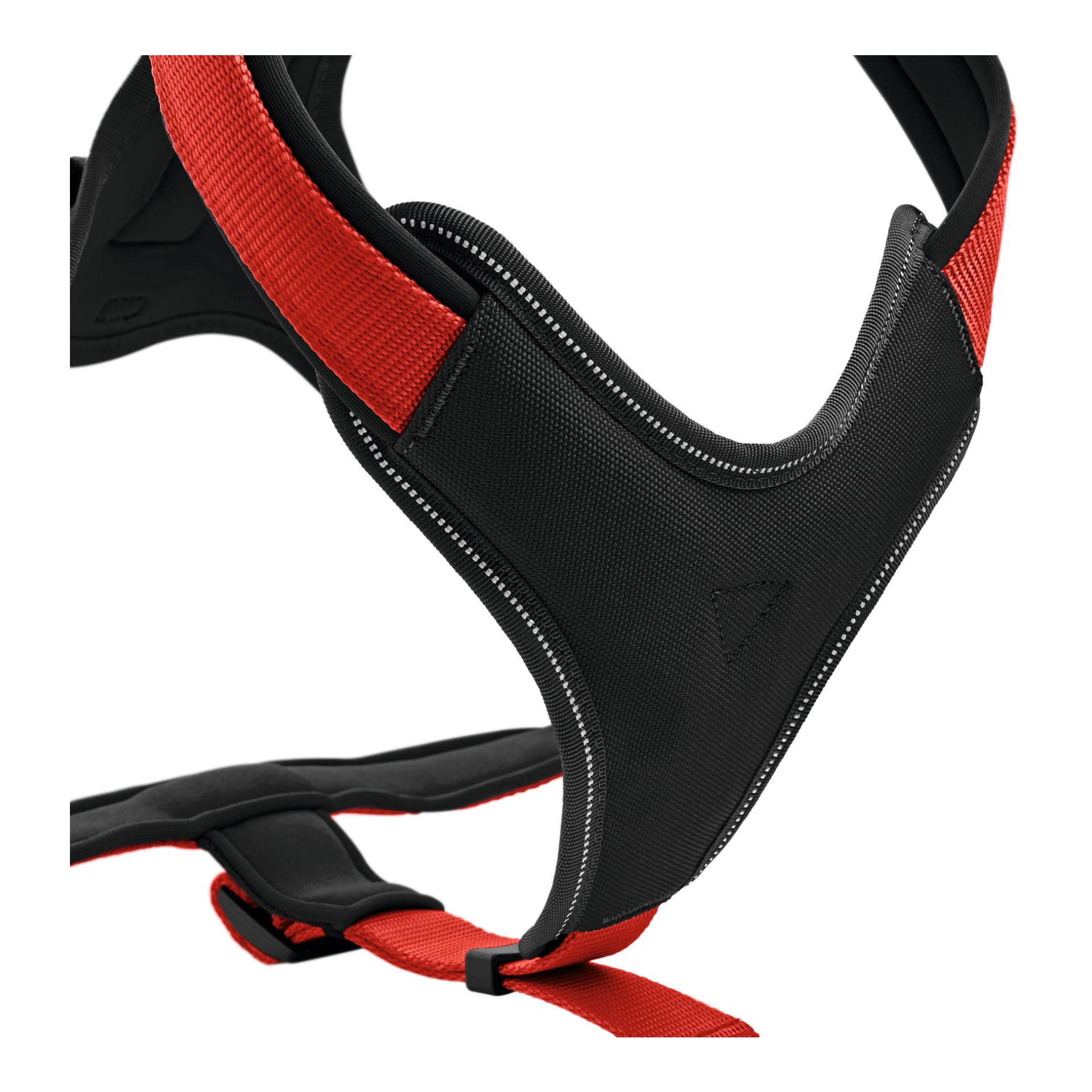 Geschirr Neopren/Nylon - rot/schwarz - Produktbild 2
