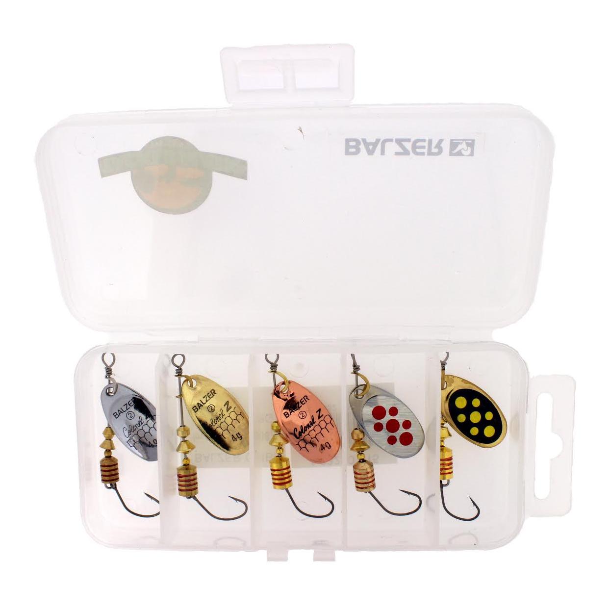 Spinner-Set Classic mit Einzelhaken inkl. Box - Produktbild 1