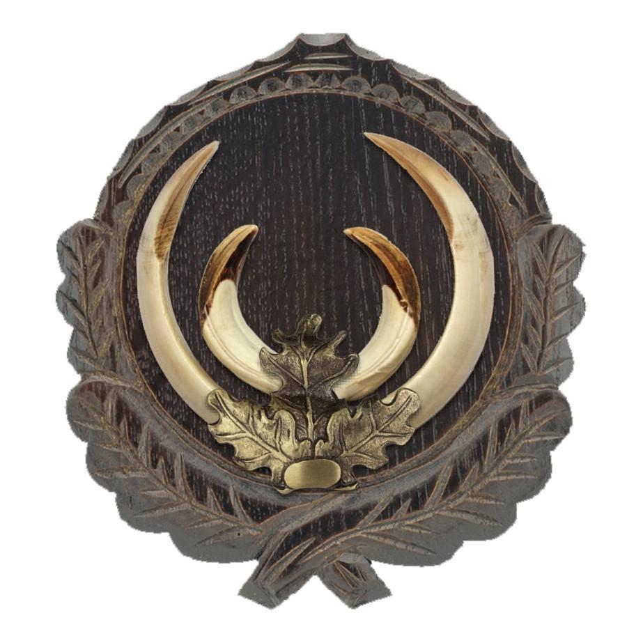Eichenlaub 1 für Keilerwaffen - Bronze - Produktbild 2