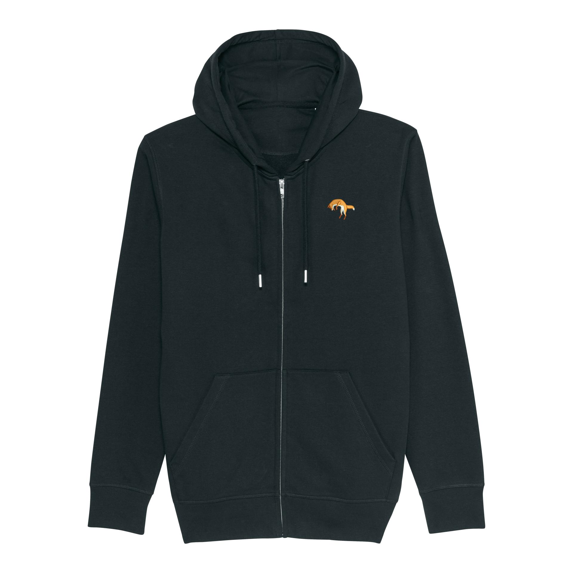Fuchsjagd Unisex Zip Hoodie - Produktbild 1