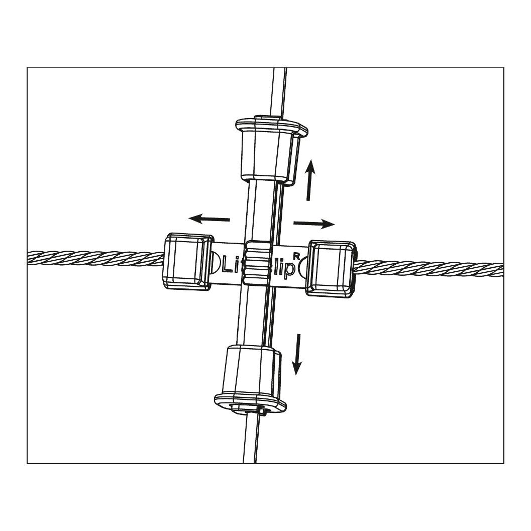 Litzclip® Reparaturset für Vertikalstreben in Weidenetze - Produktbild 4