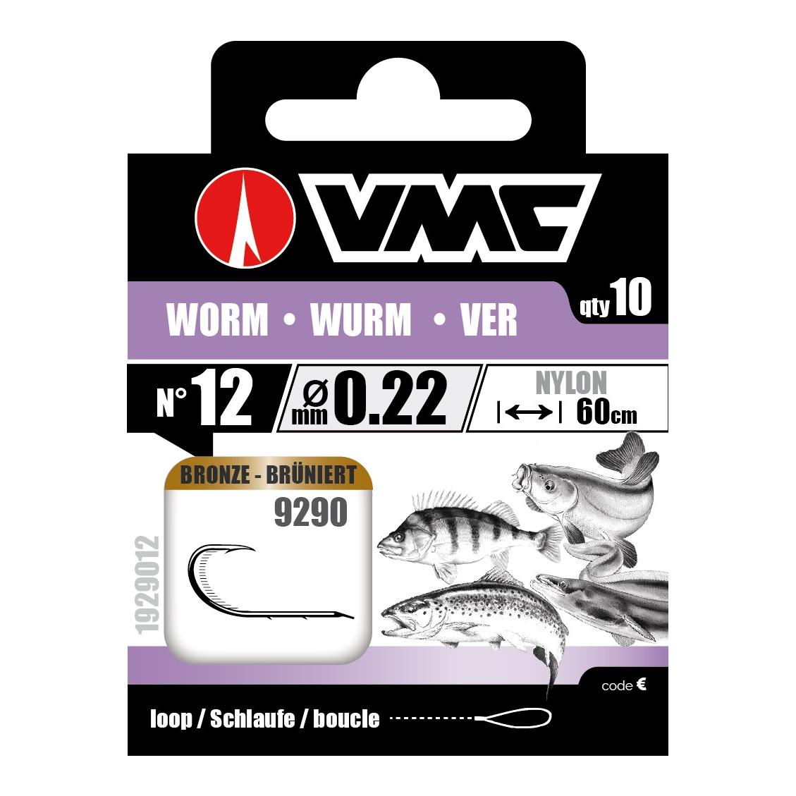 Wurm Nylon - gebundene Haken - Produktbild 1