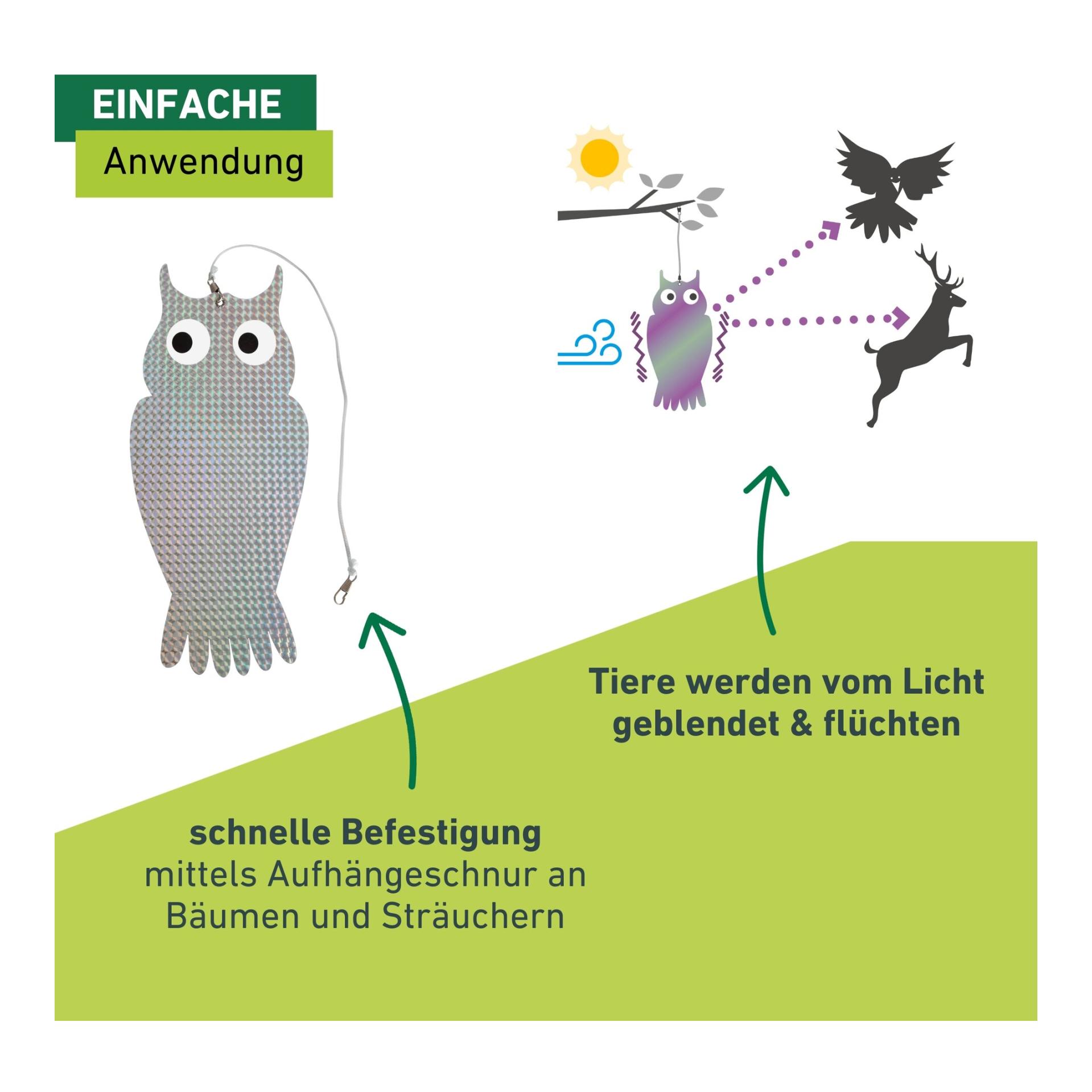Vogel- und Wildabwehr Reflektor - Produktbild 3