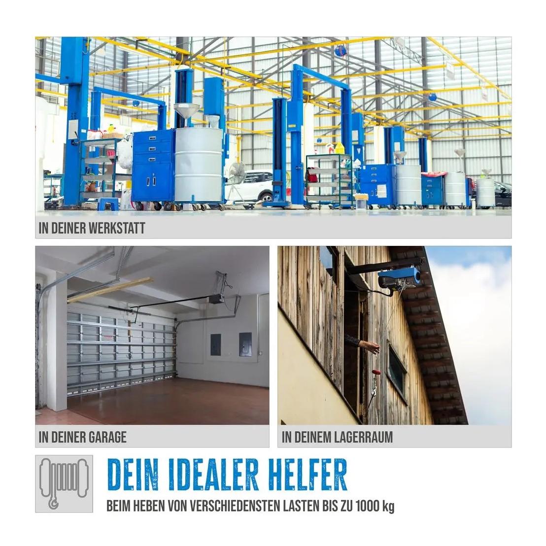 Elektrischer Seilzug GSZ 500/1000 - Produktbild 4