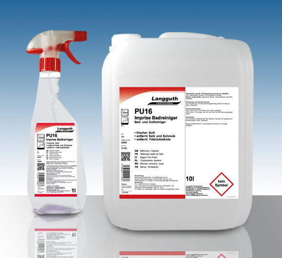 Sanitärreiniger und Entkalker PU16 - Produktbild 1