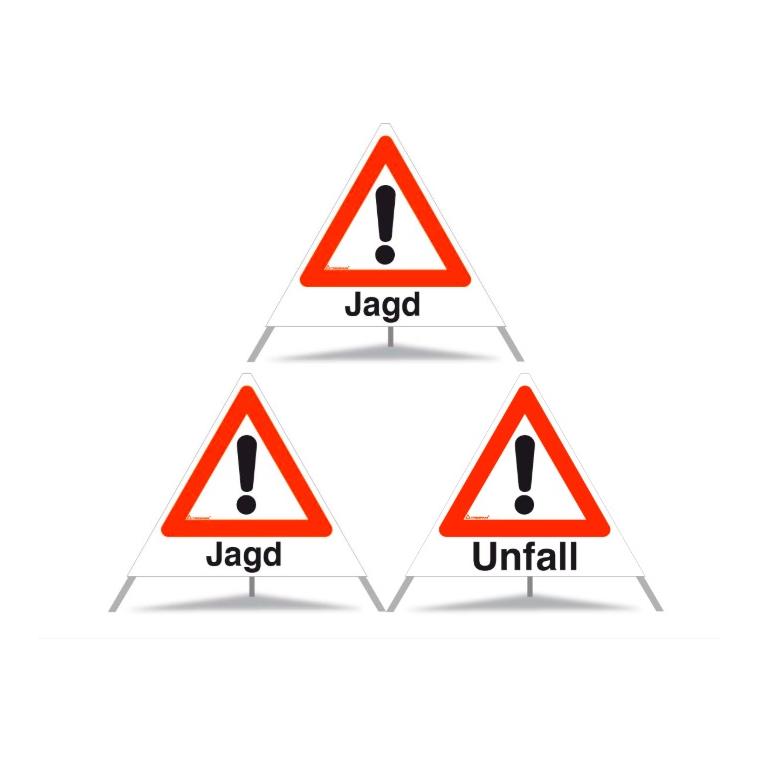 Faltsignal - Jagd/Unfall mit Etui - Produktbild 1