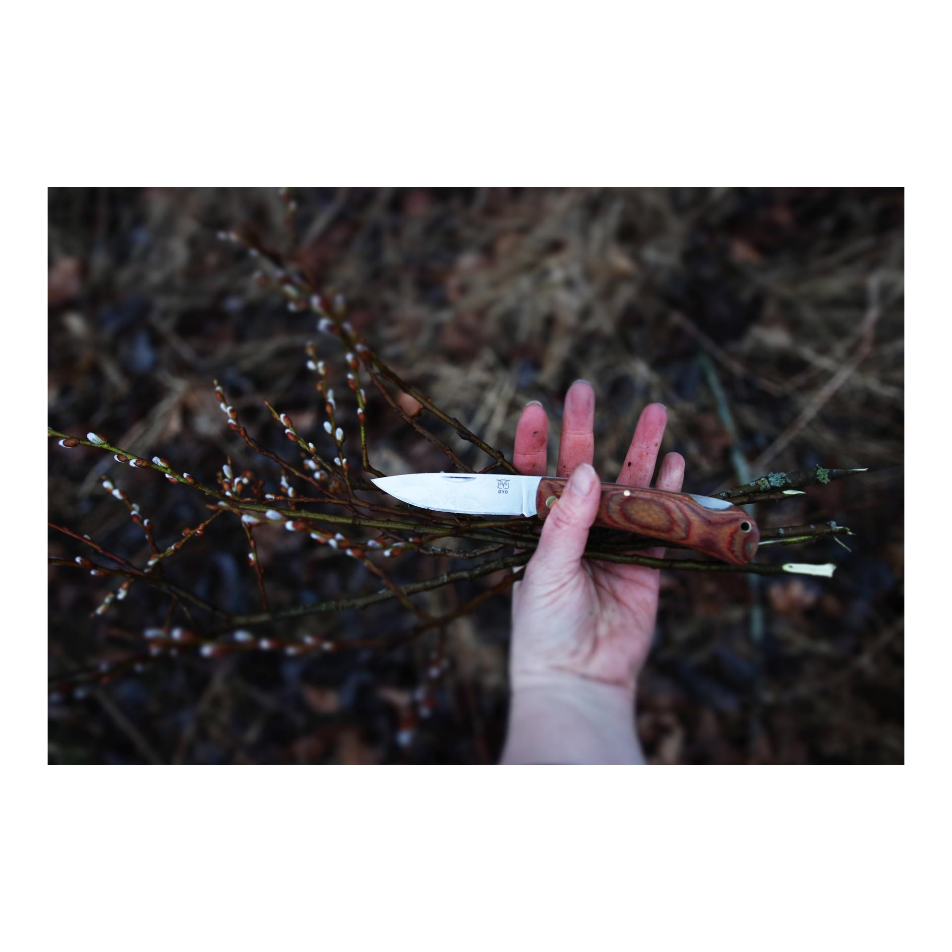 MARKA - Jagd/Outdoorklappmessesr mit Lederhülle  - Produktbild 2