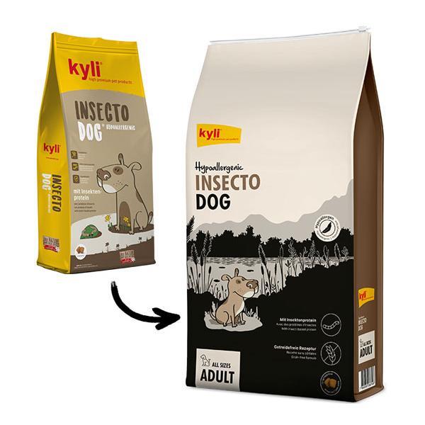 Trockenfutter Insecto Dog hypoallergen - Produktbild 1