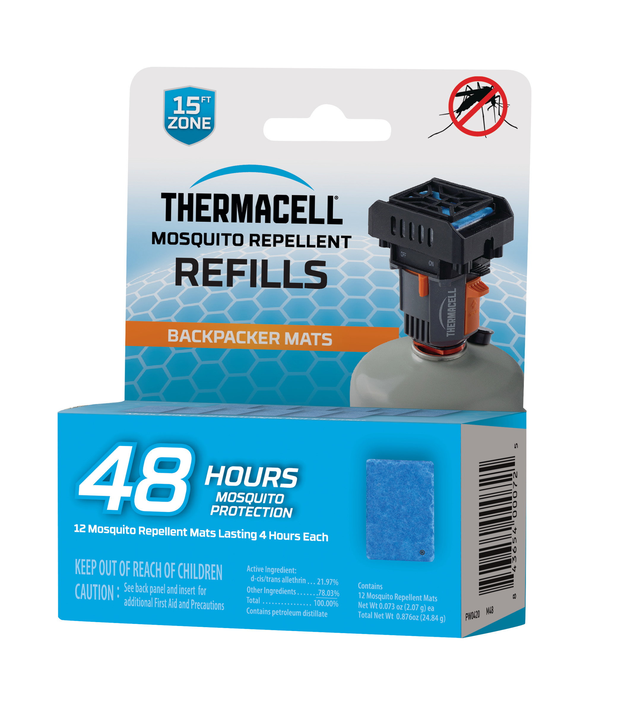 Mückenschutz Nachfüllpack Backpacker 48 Stunden M-48 - Produktbild 5