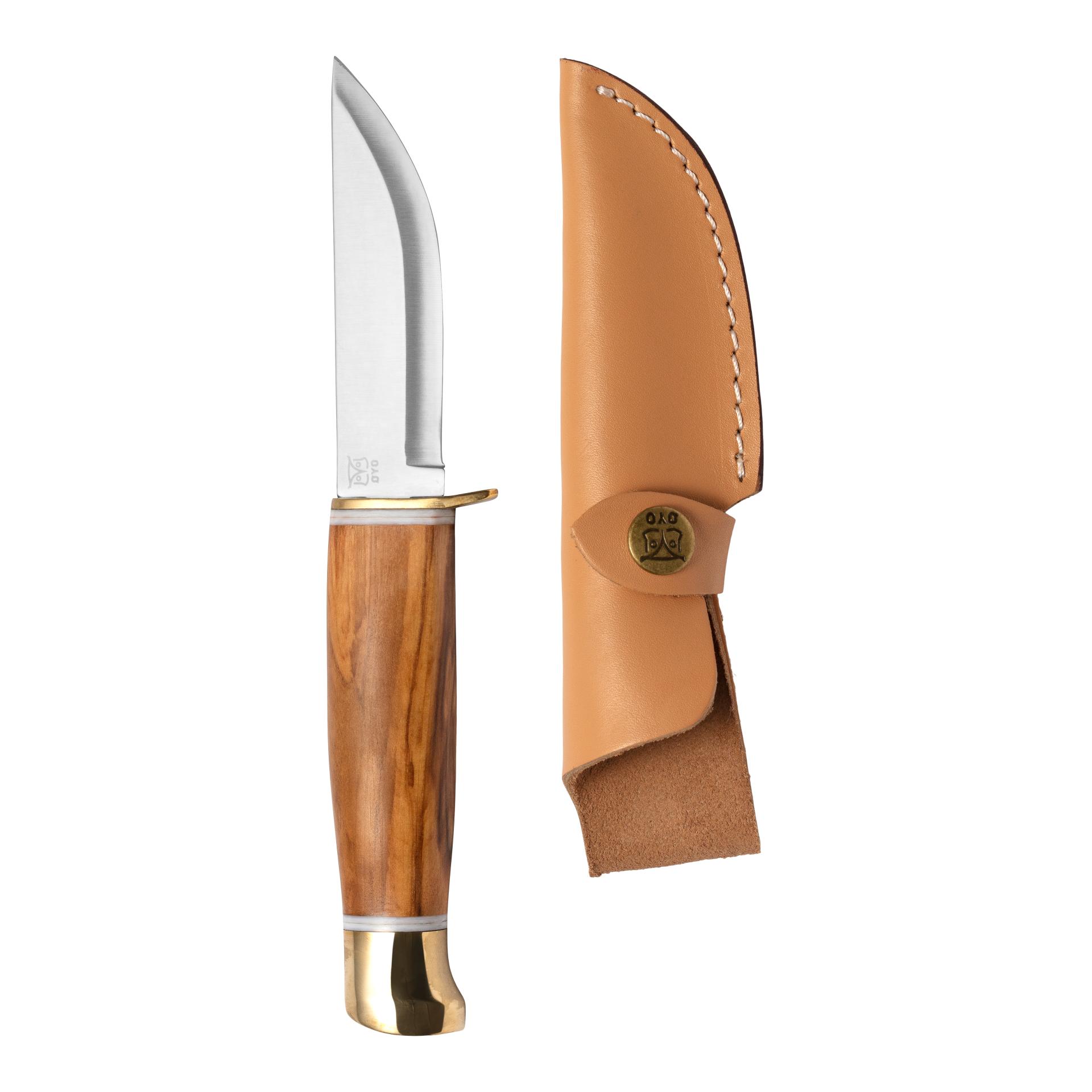 JOUNTHEIMEN - Jagd/Outdoormesser mit Lederscheide - Produktbild 2