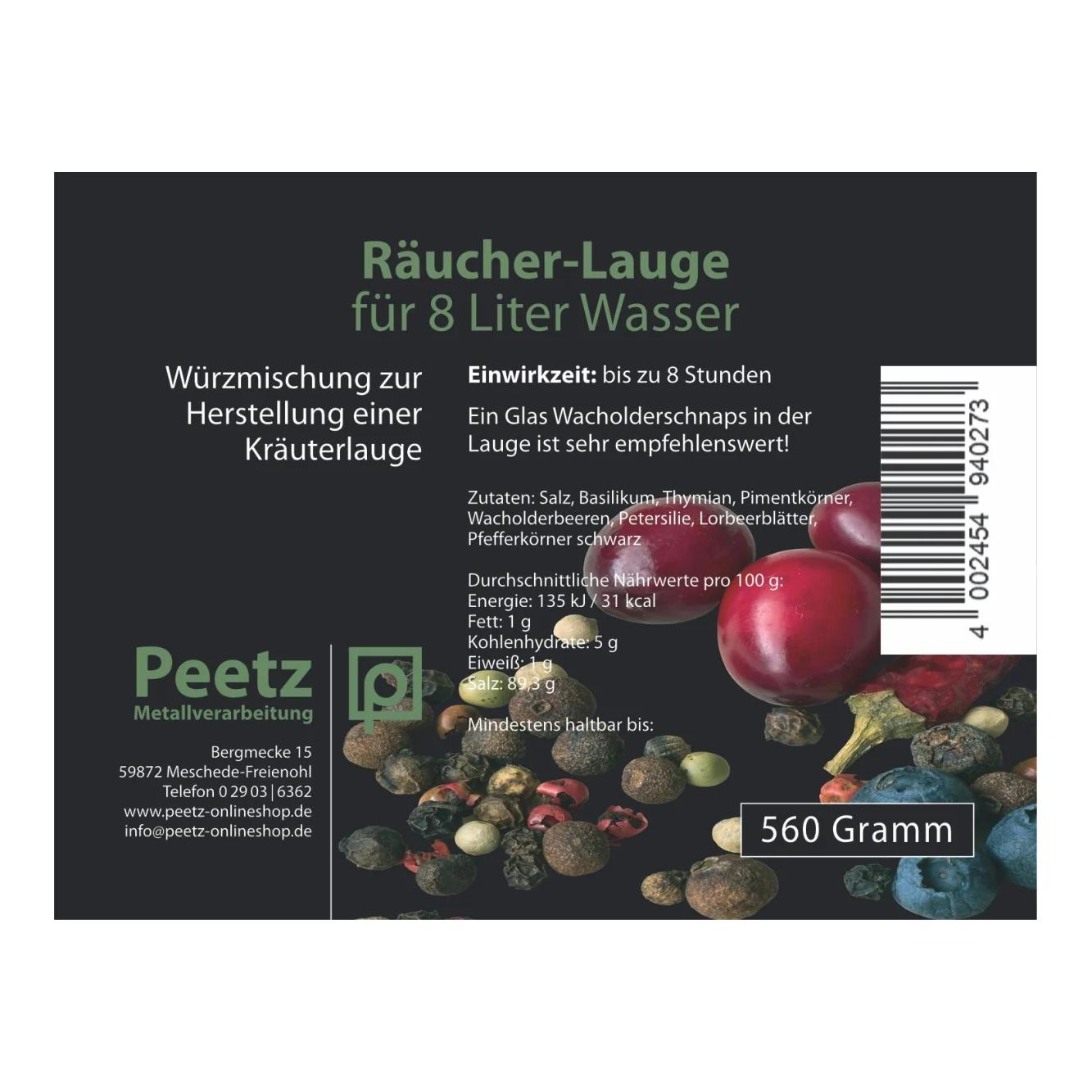 Räucherlauge mit Kräutern und Gewürzen - Produktbild 2