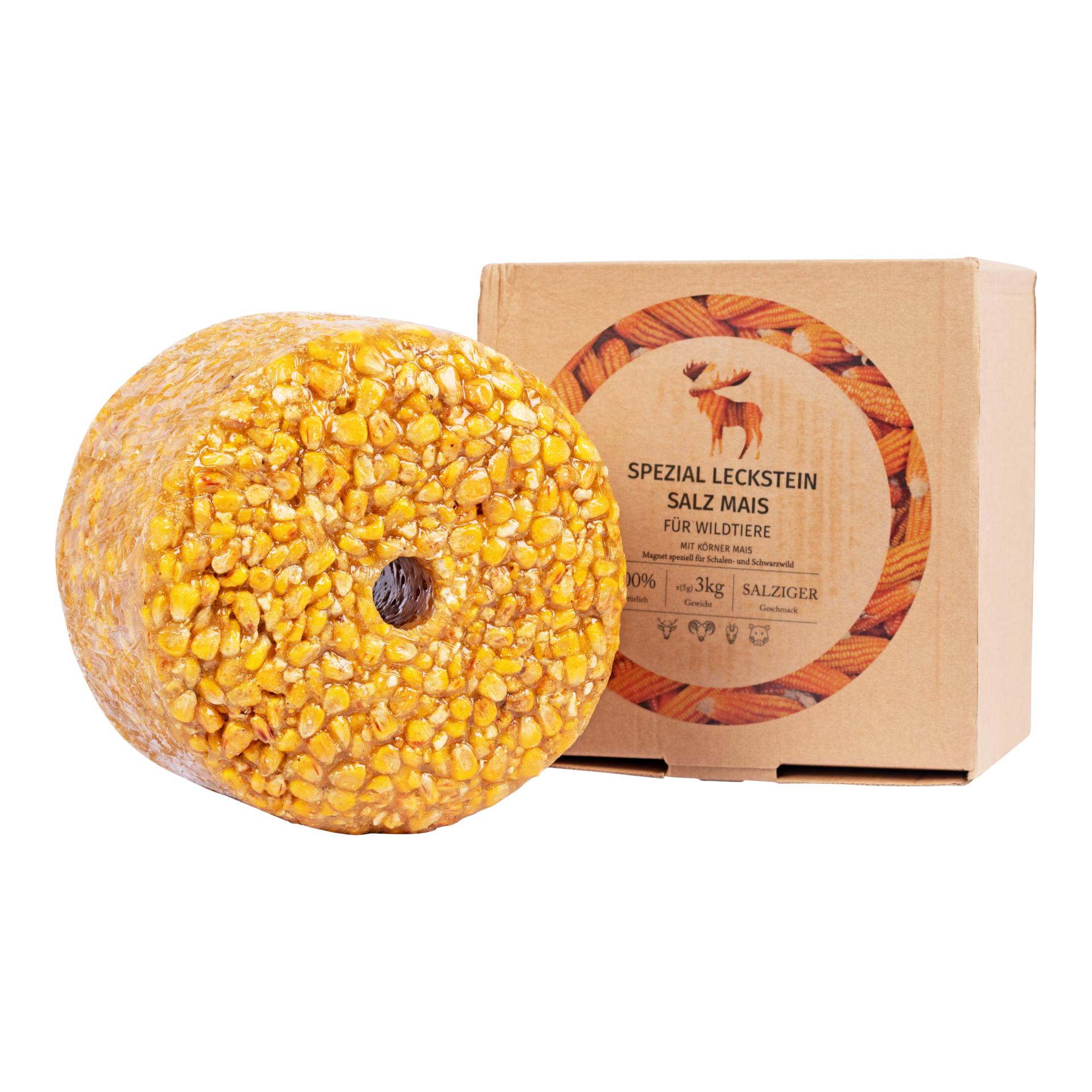 Spezial Leckstein Salz Mais - Produktbild 1