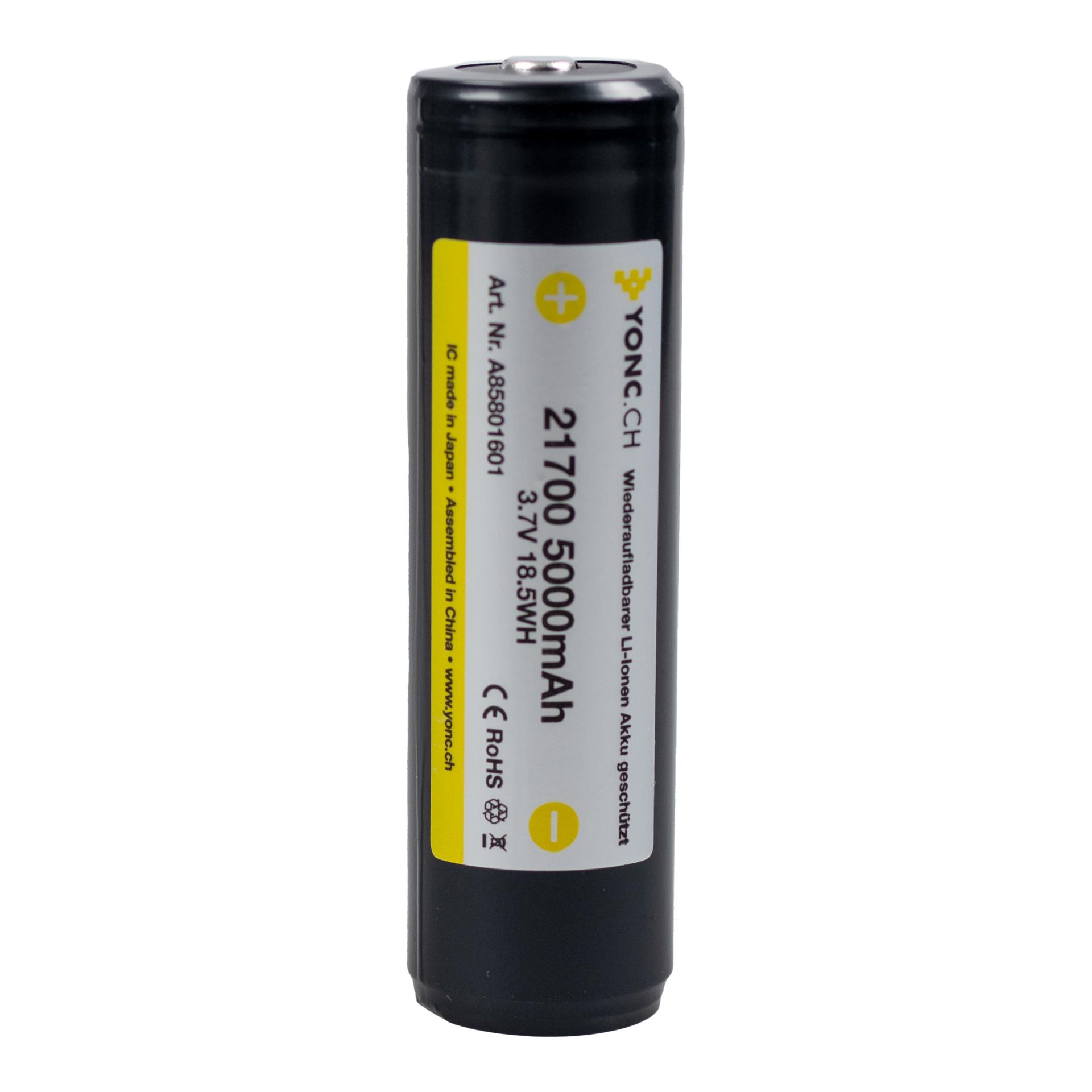 21700 Li-Ionen Akku mit 5000 mAh - Produktbild 3