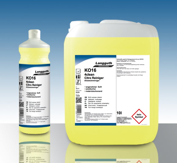 4clean Citro Reiniger KO16 - Allzweckreiniger für abwaschbare Oberflächen - Produktbild 1