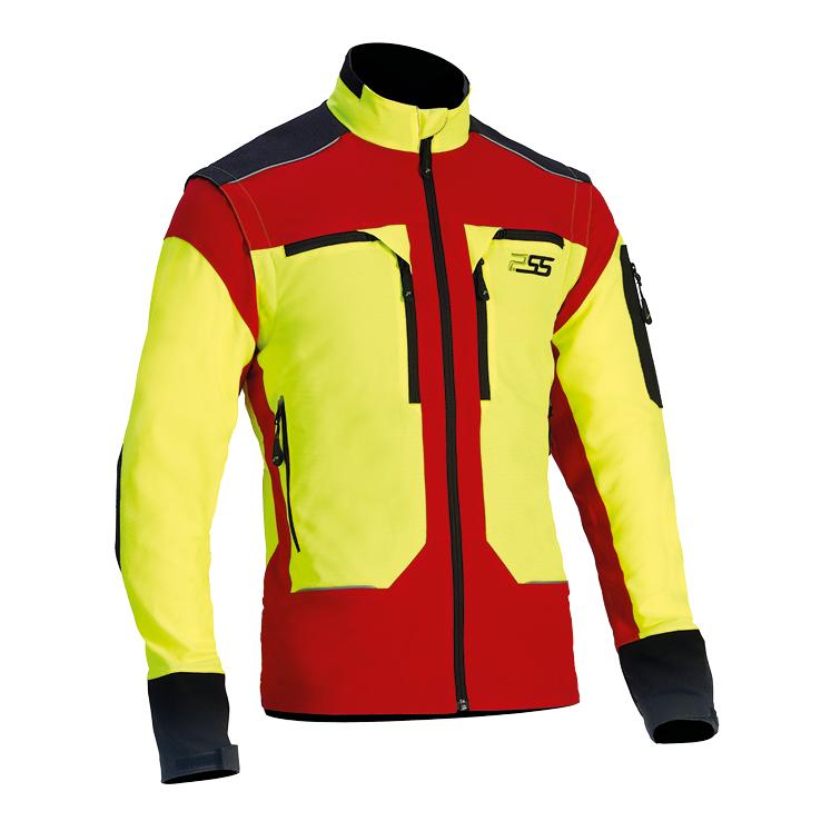 X-treme Vario Funktionsjacke - rot/gelb - Produktbild 1