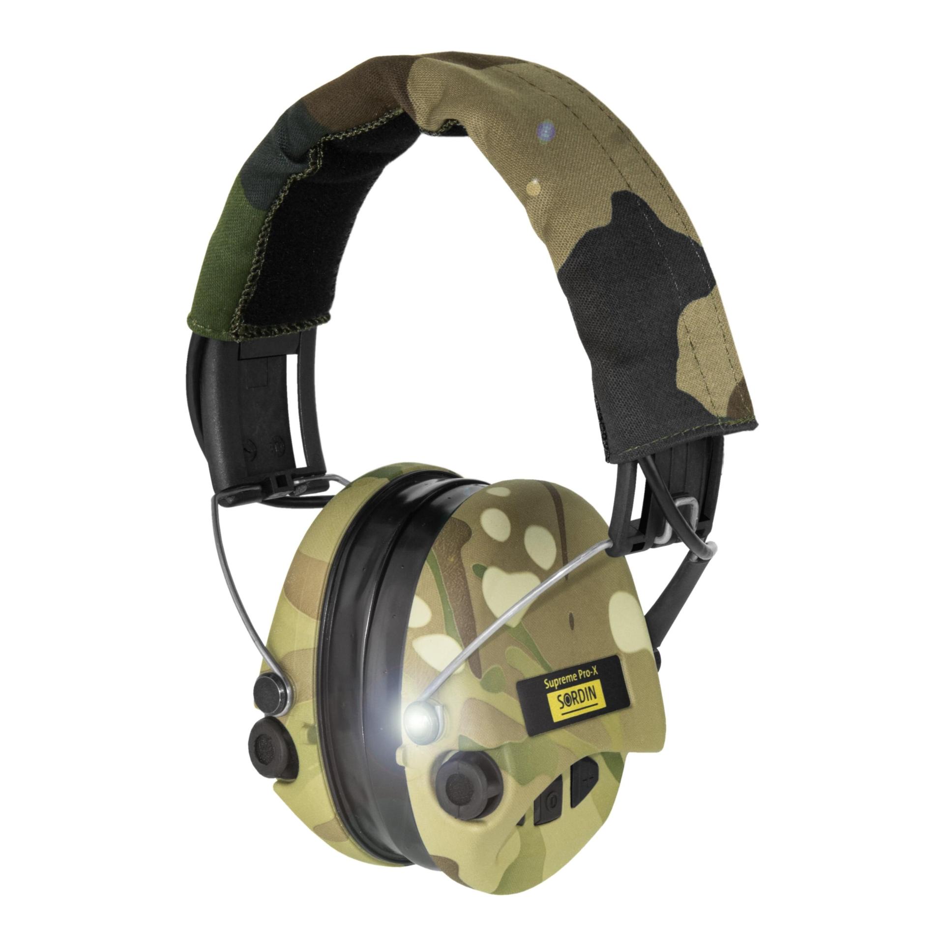 Supreme Pro X LED mit Camo-Band und Gelkissen - Camo Cups - Produktbild 1