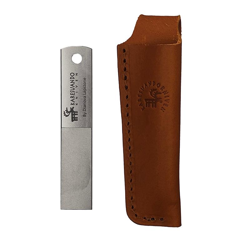 Karesuando - Damasteel Nordic Light - Jagdmesser mit Lederscheide - Produktbild 3
