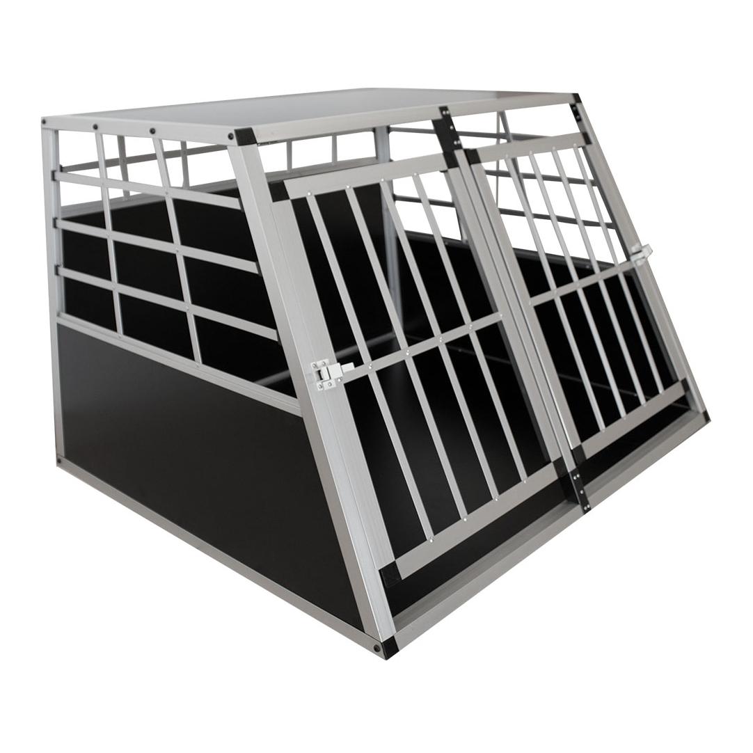 Hundetransportbox aus Aluminium Grösse XL - Produktbild 1