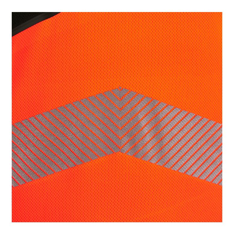 X-treme Skin Funktionsshirt langarm EN20471 - orange - Produktbild 4