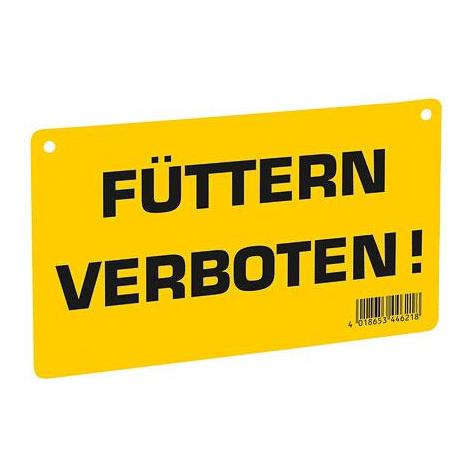 Warnschild – Füttern verboten! - Produktbild 1