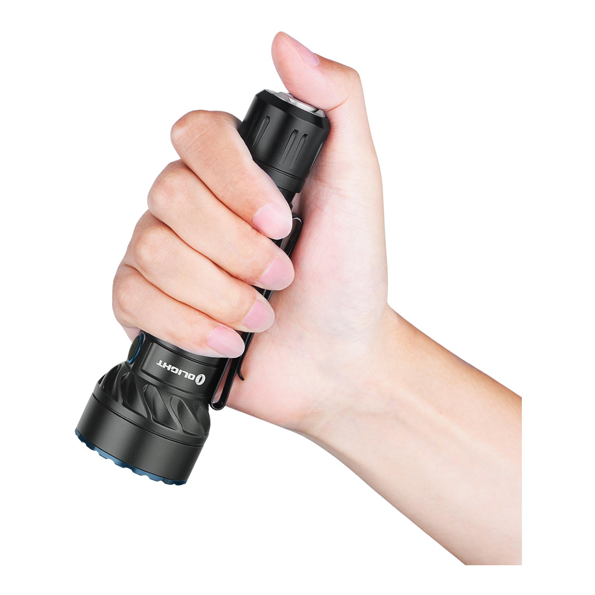 Freyr LED Taschenlampe mit vier Farben - Schwarz - Produktbild 4