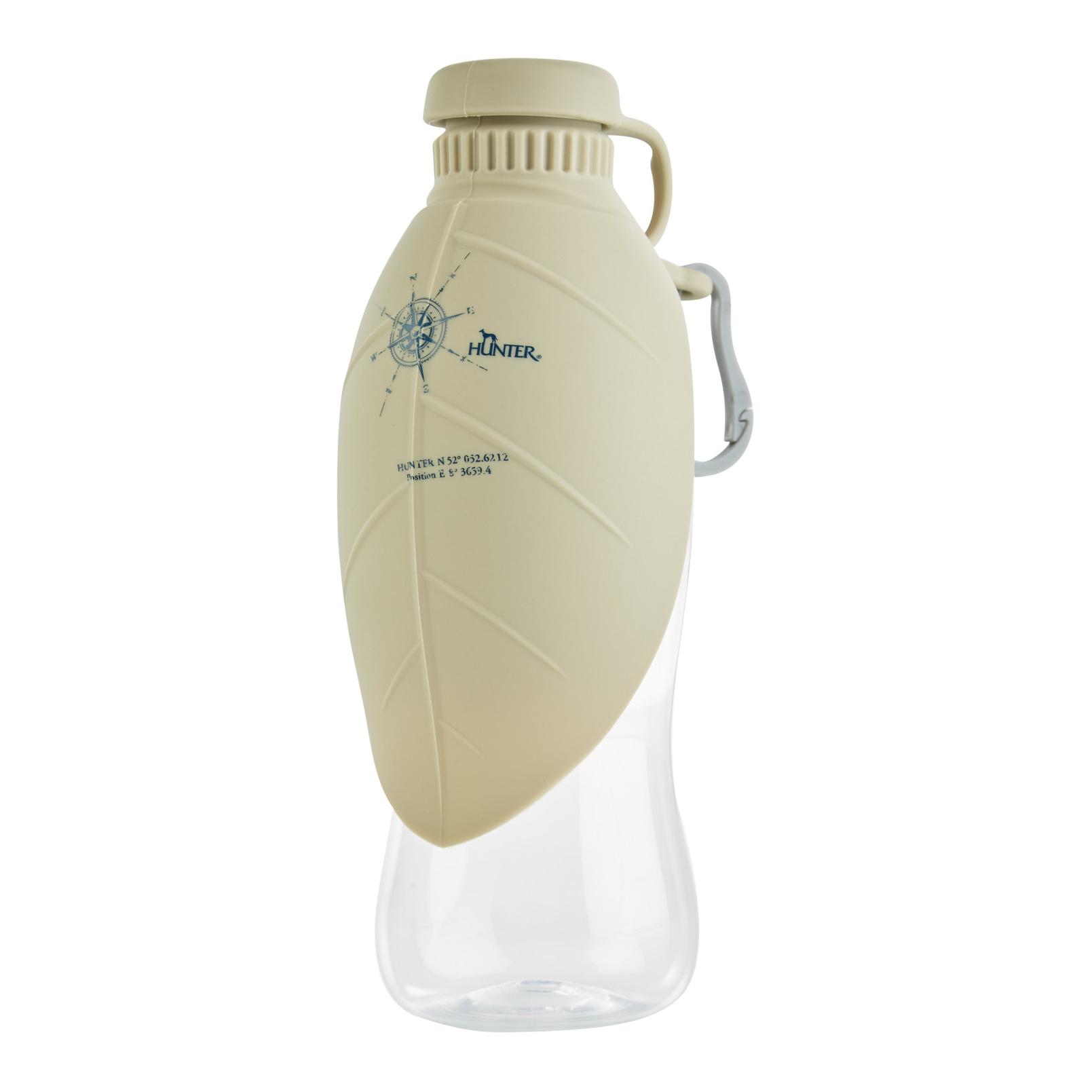 Outdoor Trinkflasche mit Silikonnapf List - beige - Produktbild 2