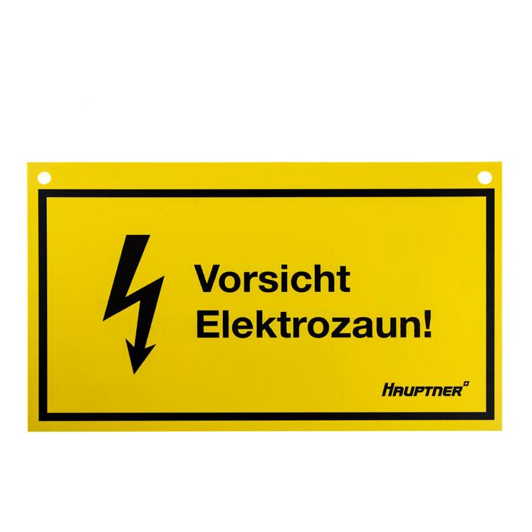 Warnschild HP - Vorsicht Elektrozaun! - Produktbild 1